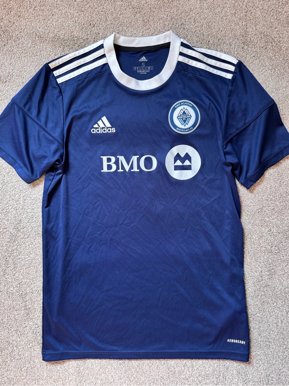 Mens Adidas Vancouver Whitecaps FC Soccer Jersey Size Small